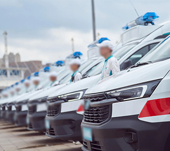 五华县服务车队展示